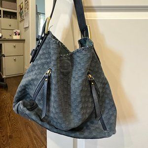 Checkered Patterned Shoulder Bag